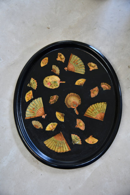 Decoupage Fan Tray - Kernow Furniture