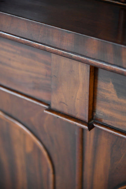 Victorian Mahogany Glazed Bookcase