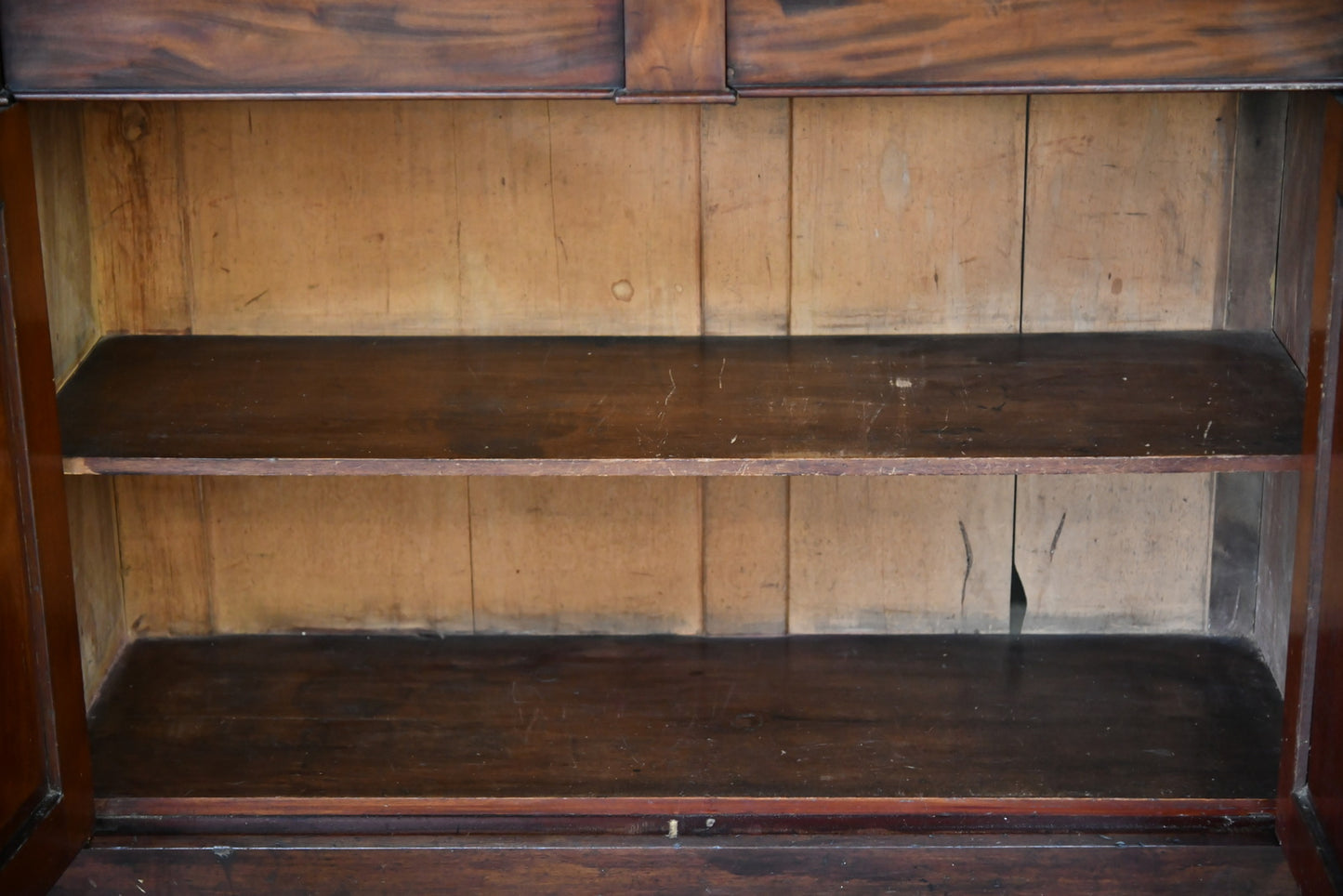 Victorian Mahogany Glazed Bookcase