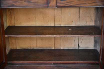 Victorian Mahogany Glazed Bookcase