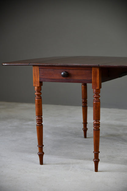 Antique Mahogany Pembroke Table - Kernow Furniture