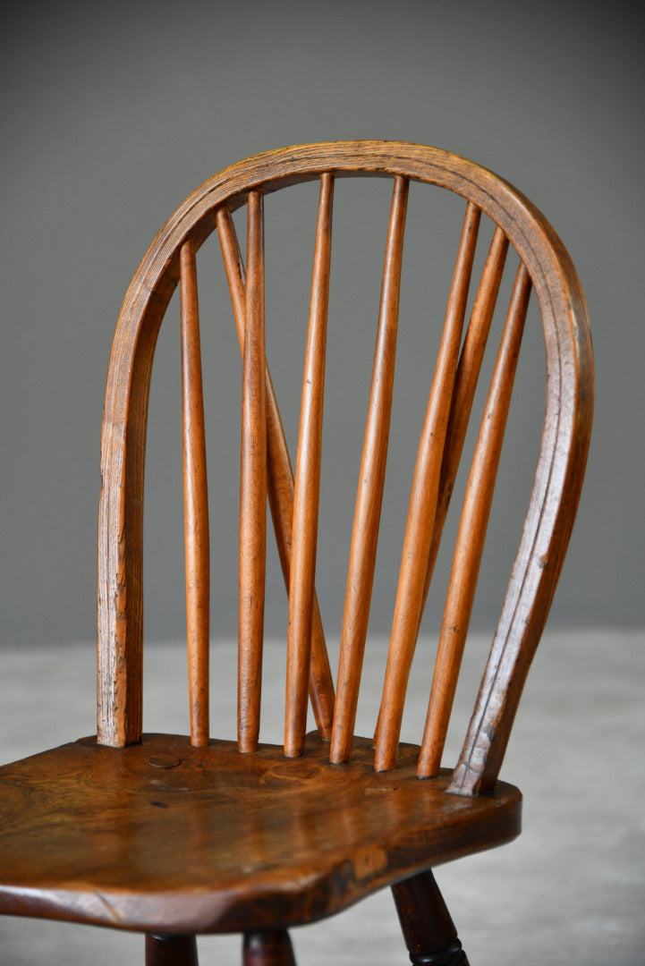 Hoop & Stick Back Kitchen Chair - Kernow Furniture