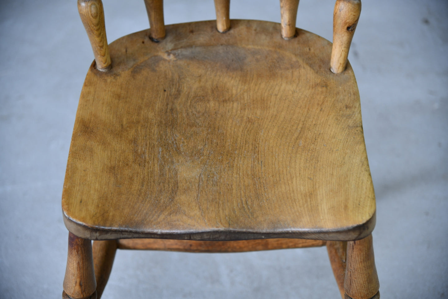 Beech Spindle Back Kitchen Chair - Kernow Furniture