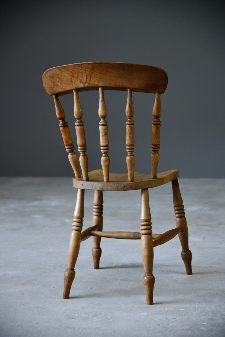 Beech Spindle Back Kitchen Chair - Kernow Furniture
