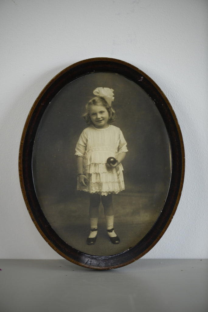 Vintage Oval Photo Frame - Kernow Furniture