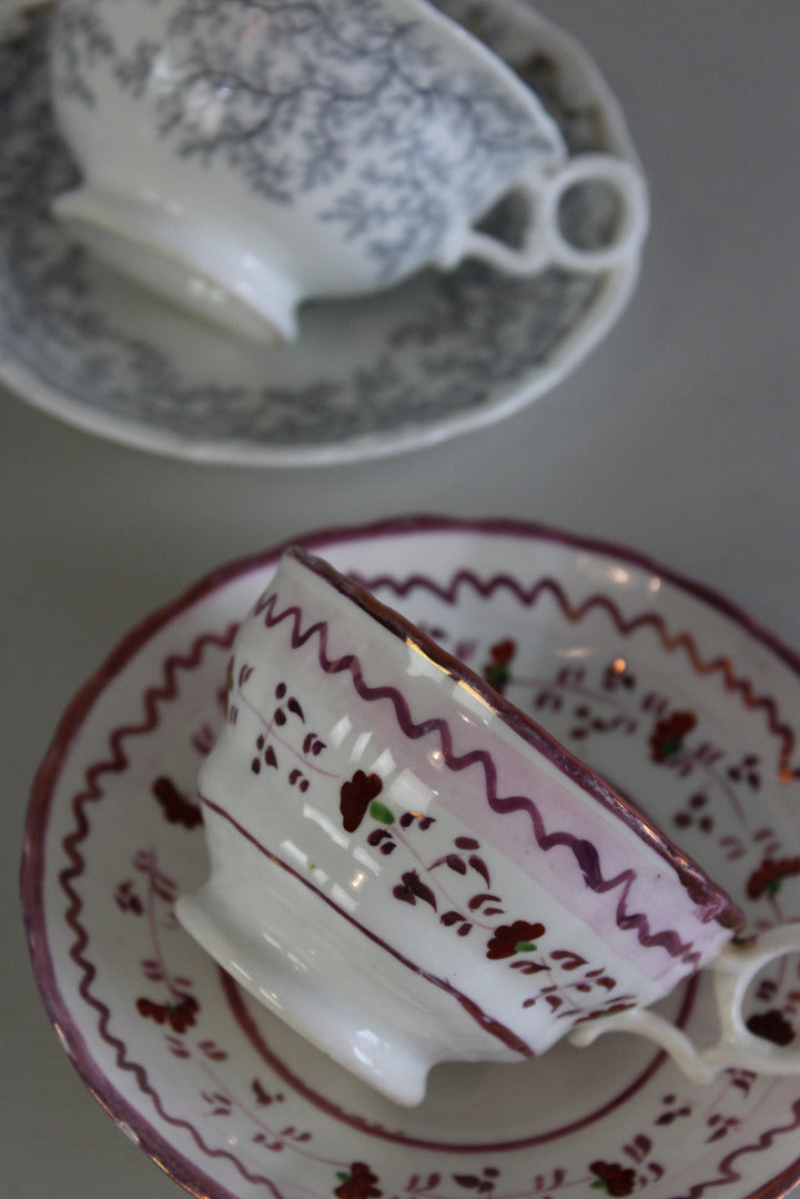 Vintage Cups & Saucers - Kernow Furniture