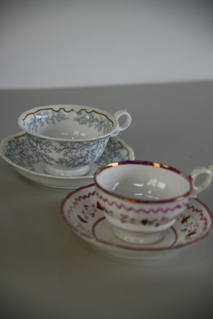 Vintage Cups & Saucers - Kernow Furniture