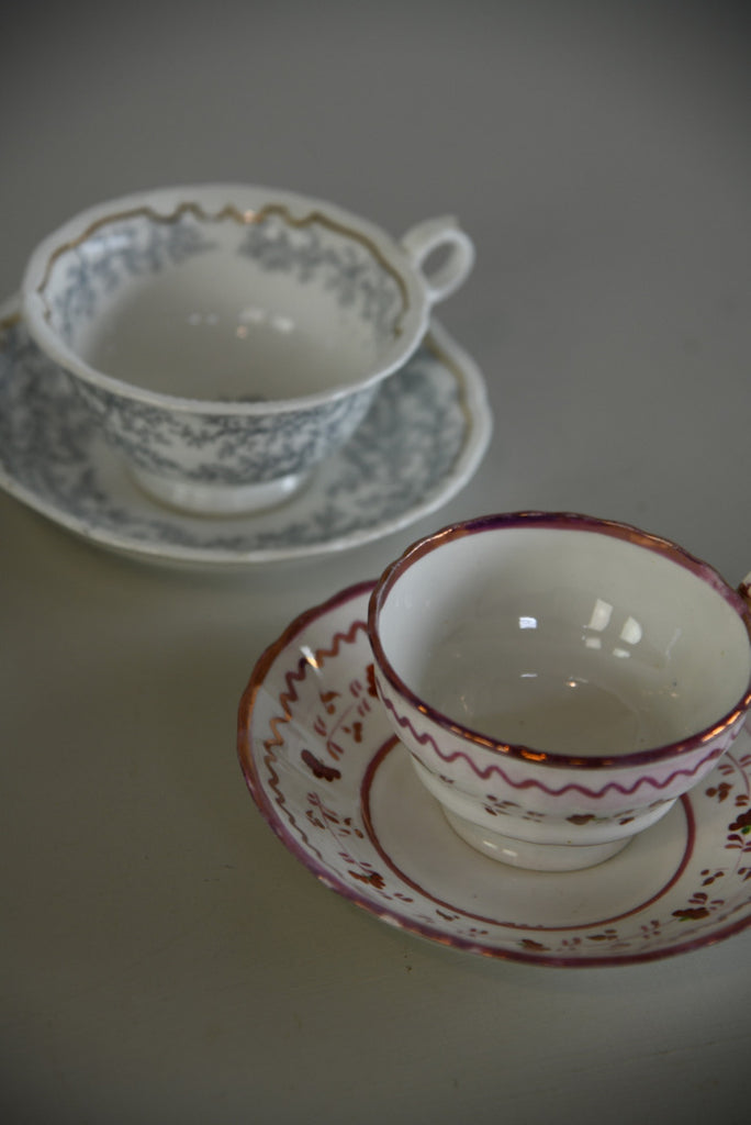 Vintage Cups & Saucers - Kernow Furniture
