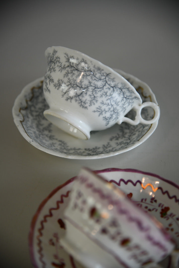 Vintage Cups & Saucers - Kernow Furniture