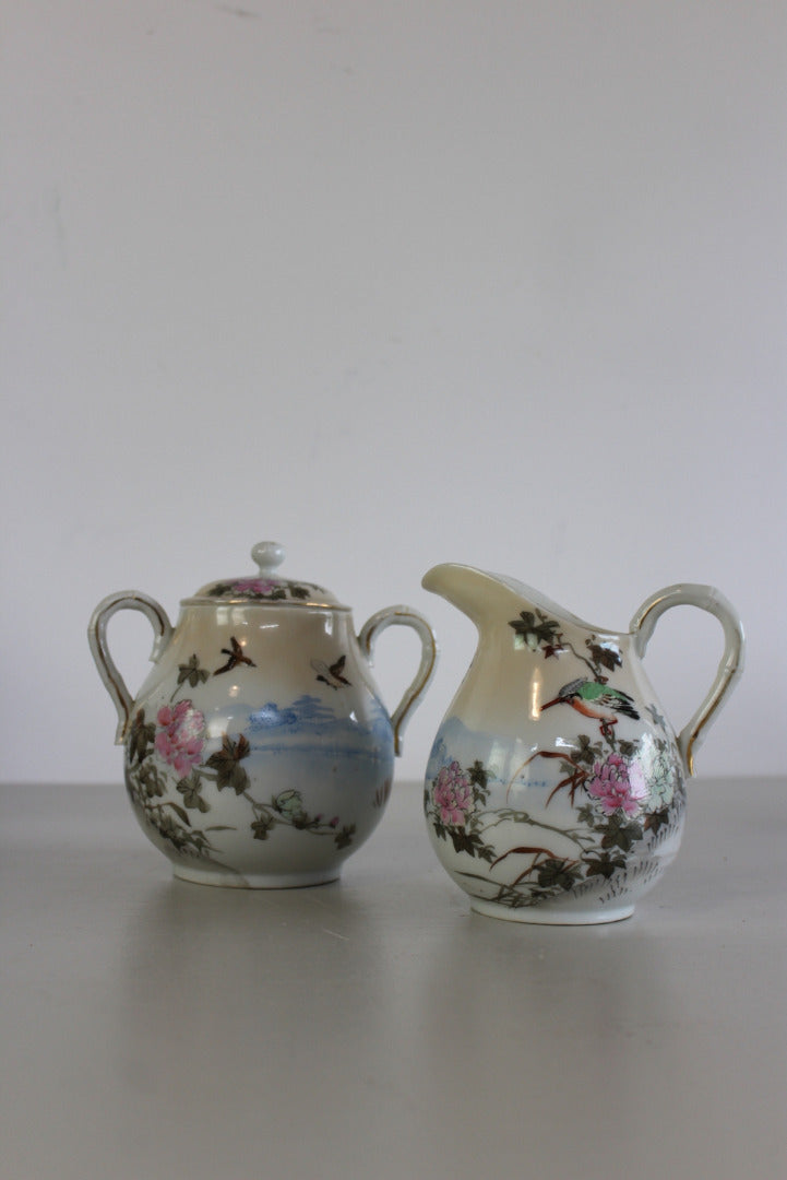 Japanese Jug & Covered Pot - Kernow Furniture