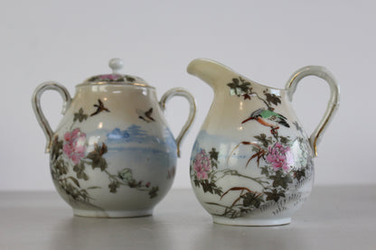 Japanese Jug & Covered Pot - Kernow Furniture