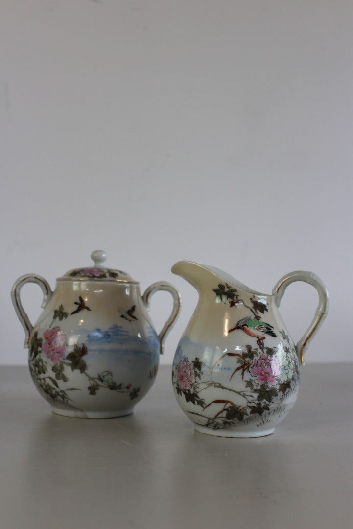 Japanese Jug & Covered Pot - Kernow Furniture