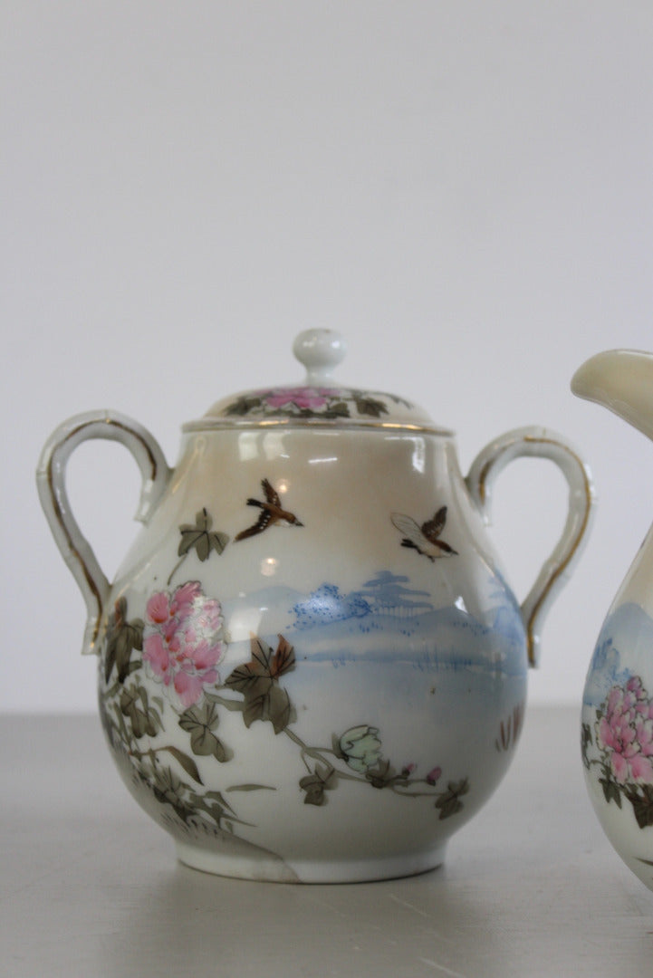 Japanese Jug & Covered Pot - Kernow Furniture