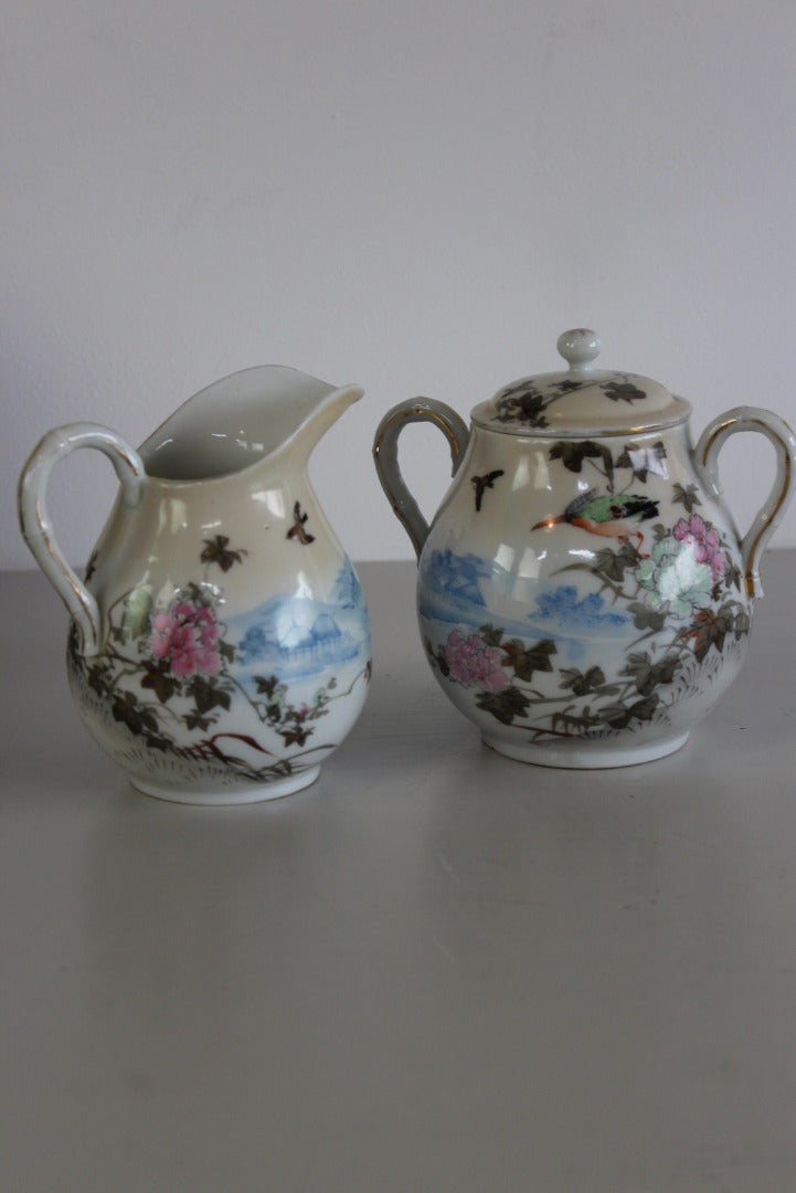 Japanese Jug & Covered Pot - Kernow Furniture