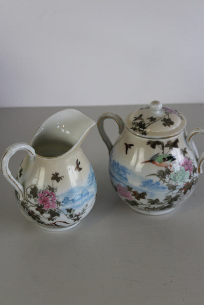 Japanese Jug & Covered Pot - Kernow Furniture