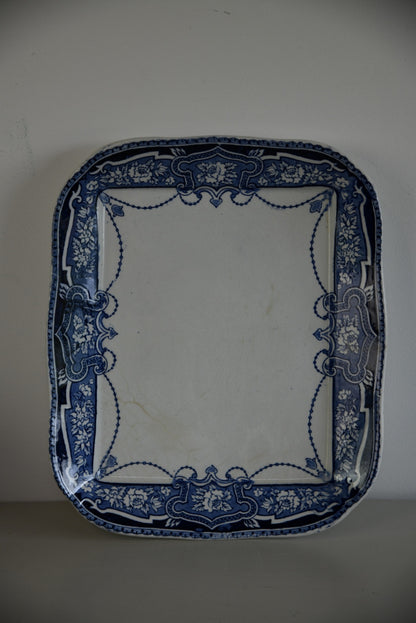 Blue & White Platter - Kernow Furniture