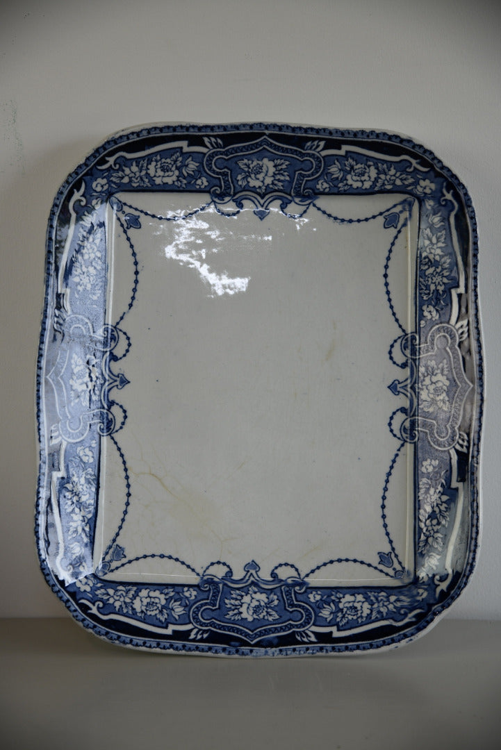 Blue & White Platter - Kernow Furniture