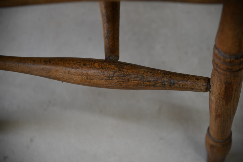 Rustic Elm Kitchen Chair - Kernow Furniture