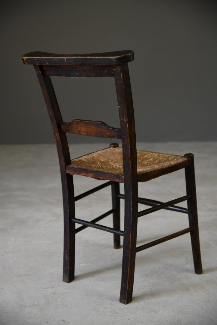 Single Rush Seat Chair - Kernow Furniture