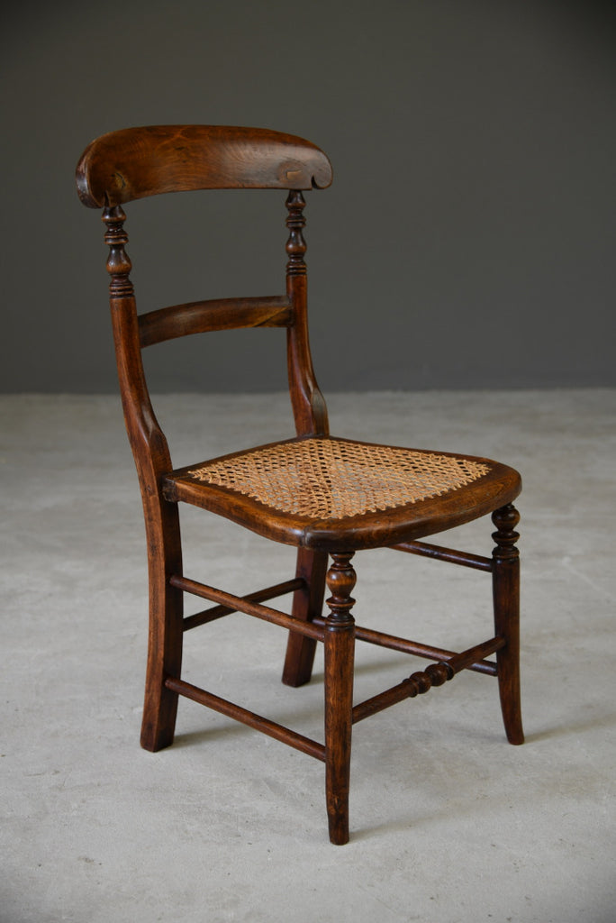 Vintage Cane Occasional Chair - Kernow Furniture