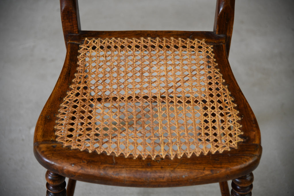 Vintage Cane Occasional Chair - Kernow Furniture