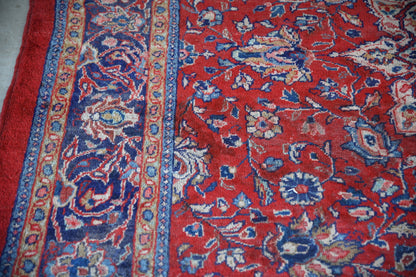 Large Persian Kashan Wool Rug - Kernow Furniture