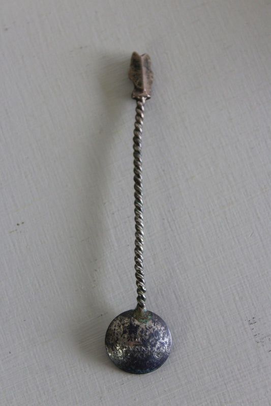 2 Annas Indian Silver Spoon - Kernow Furniture
