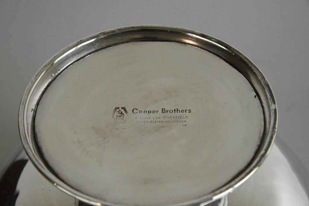 Cooper Bros Silver Plate Rose Bowl - Kernow Furniture
