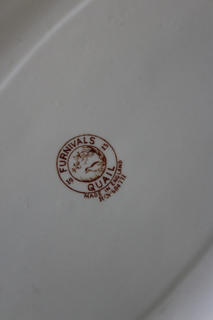 Furnivals Quail 1913 Serving Plate - Kernow Furniture