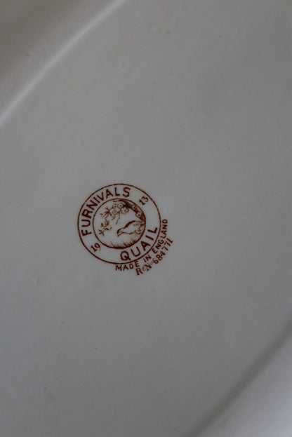 Furnivals Quail 1913 Serving Plate - Kernow Furniture