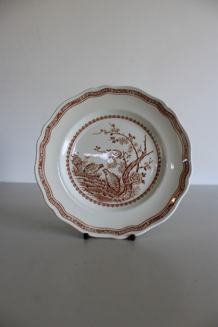 6 Furnivals Quail Breakfast Plate - Kernow Furniture