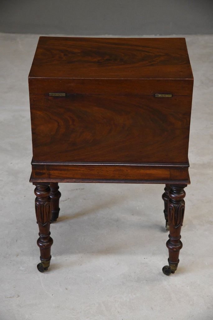 George III Mahogany Cellarette - Kernow Furniture