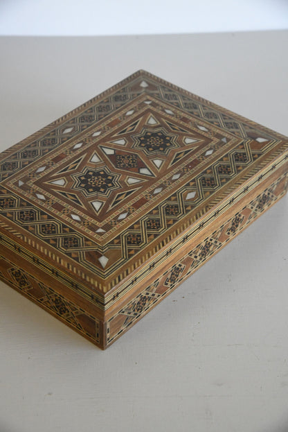 Syrian Inlaid Box - Kernow Furniture