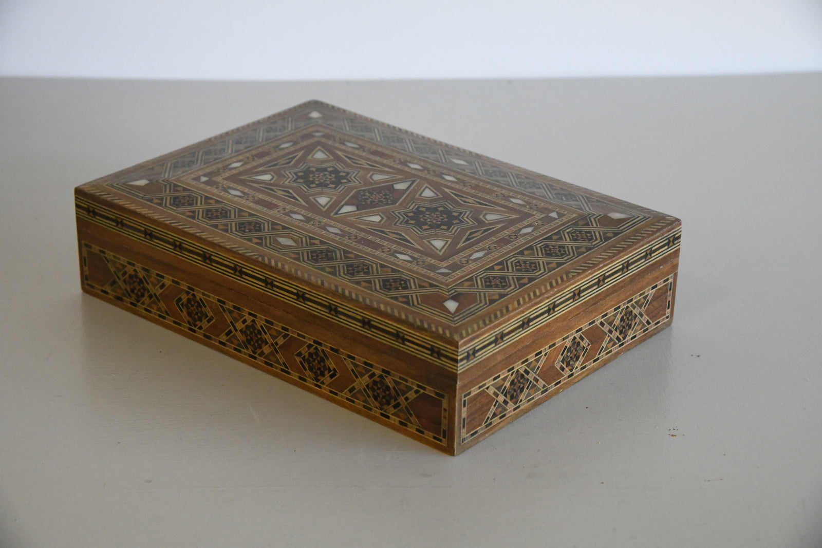 Syrian Inlaid Box - Kernow Furniture