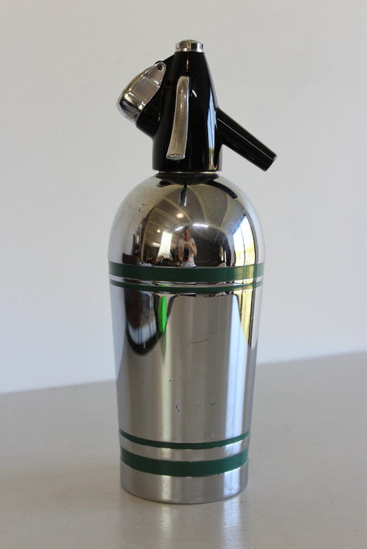 Vintage Sparklets Chrome Soda Syphon - Kernow Furniture