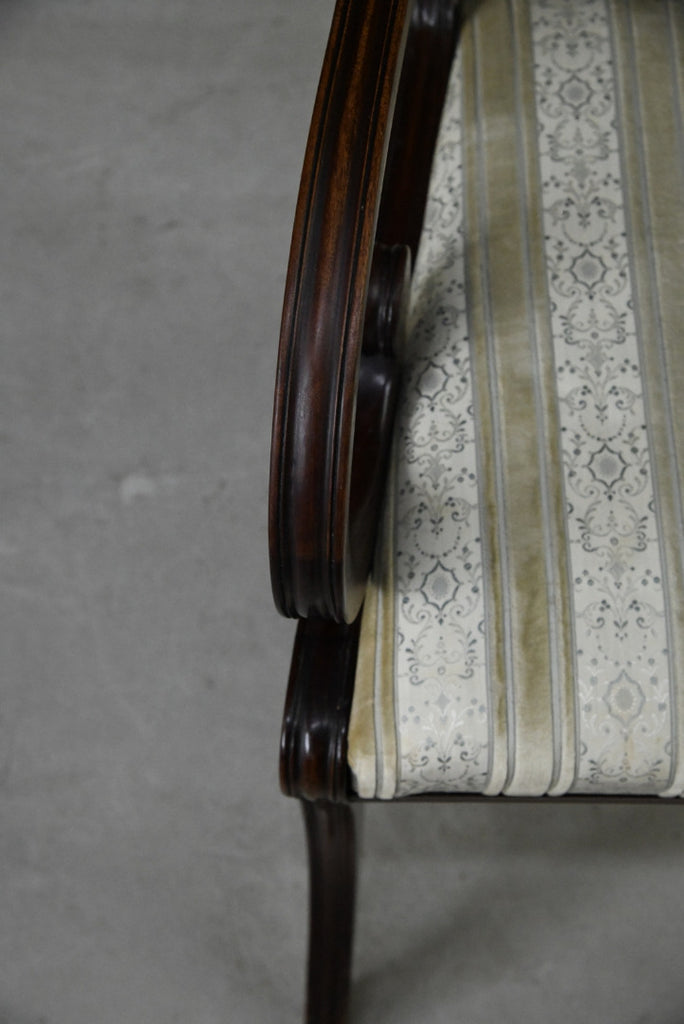 Single Mahogany Carver Chair - Kernow Furniture