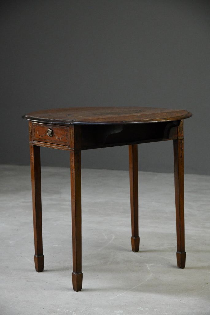 Regency Style Inlaid Table - Kernow Furniture