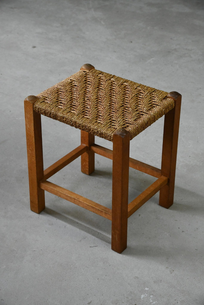 Seagrass Footstool - Kernow Furniture