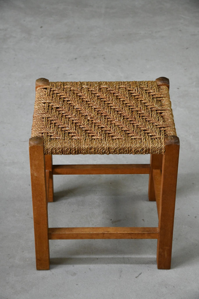 Seagrass Footstool - Kernow Furniture