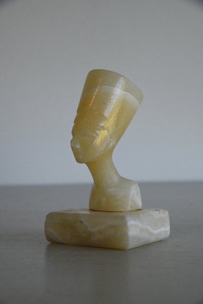 Egyptian Onyx Bust Onyx Head - Kernow Furniture