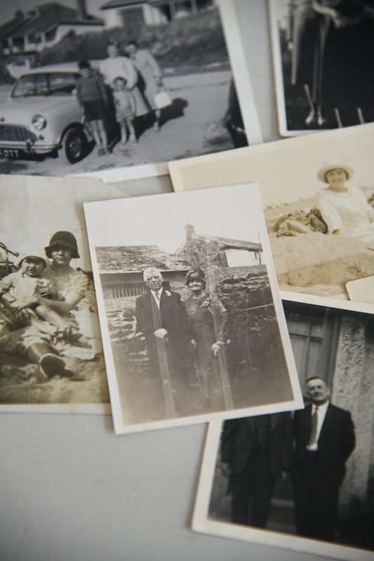 Vintage Black & White Photos - Kernow Furniture