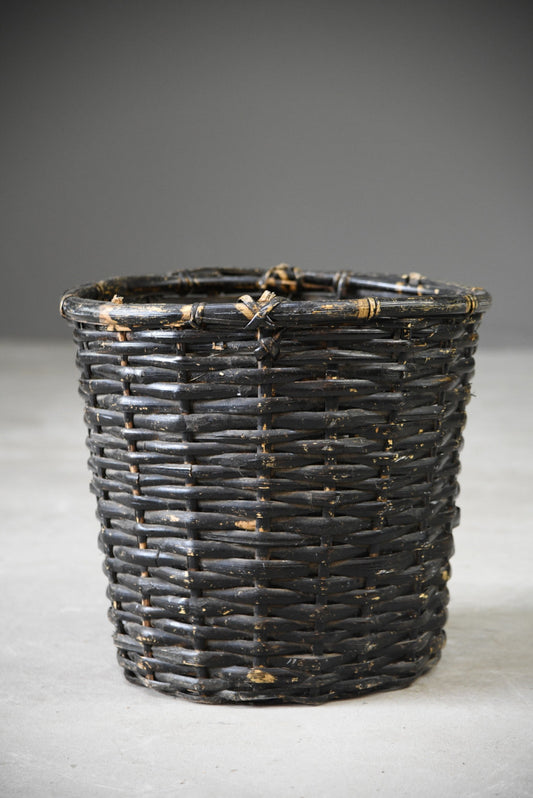 Black Basket - Kernow Furniture