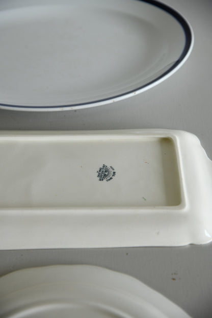 Vintage Serving Plates - Kernow Furniture