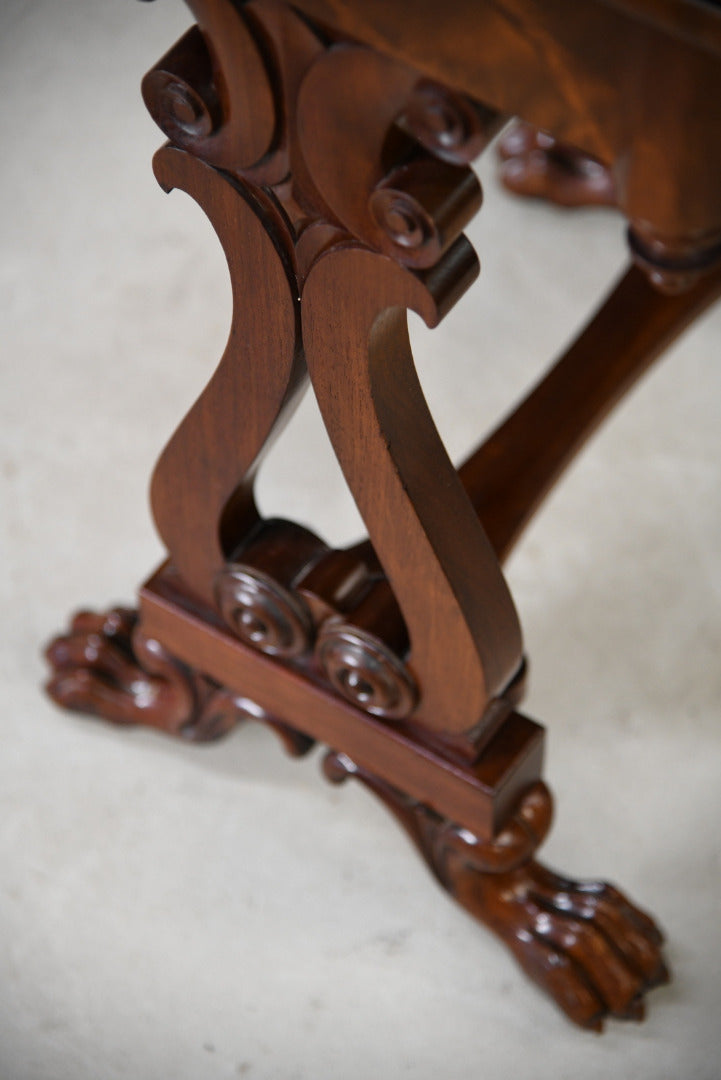 Antique Victorian Mahogany Games Table - Kernow Furniture