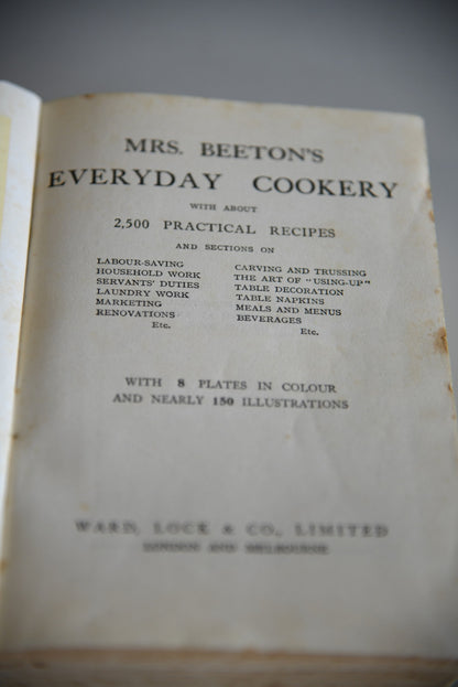 Mrs Beetons Every Day Cookery - Kernow Furniture