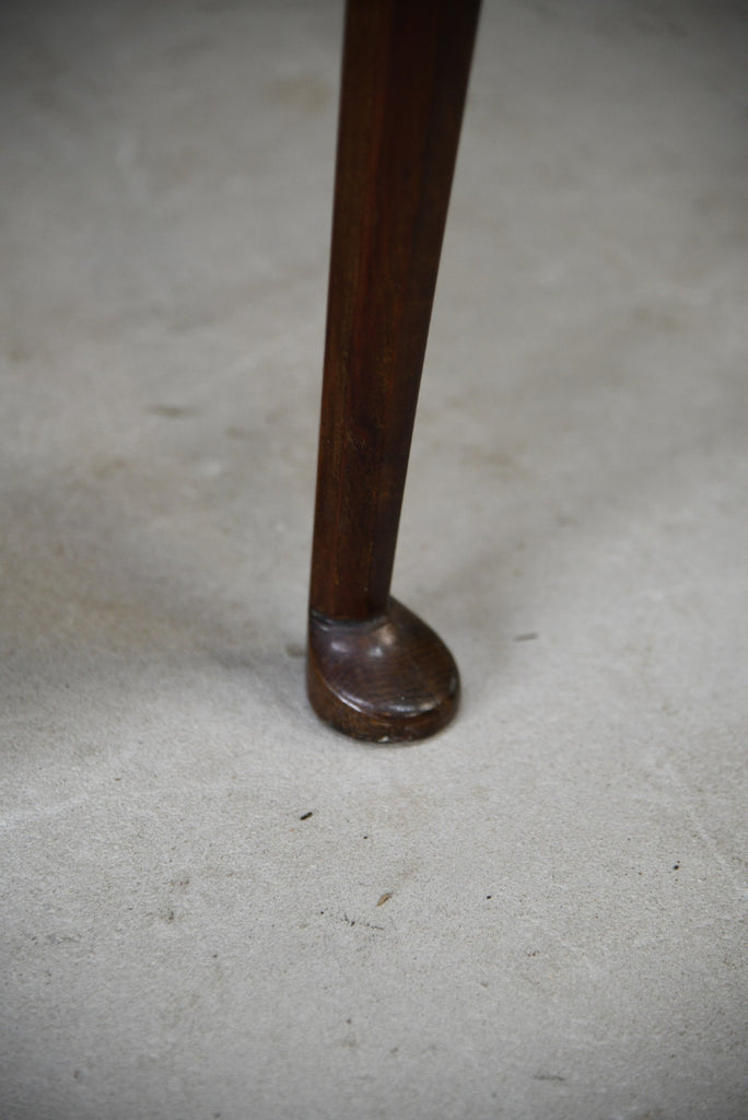 Antique Fruit Wood Drop Leaf Gate Leg Table - Kernow Furniture
