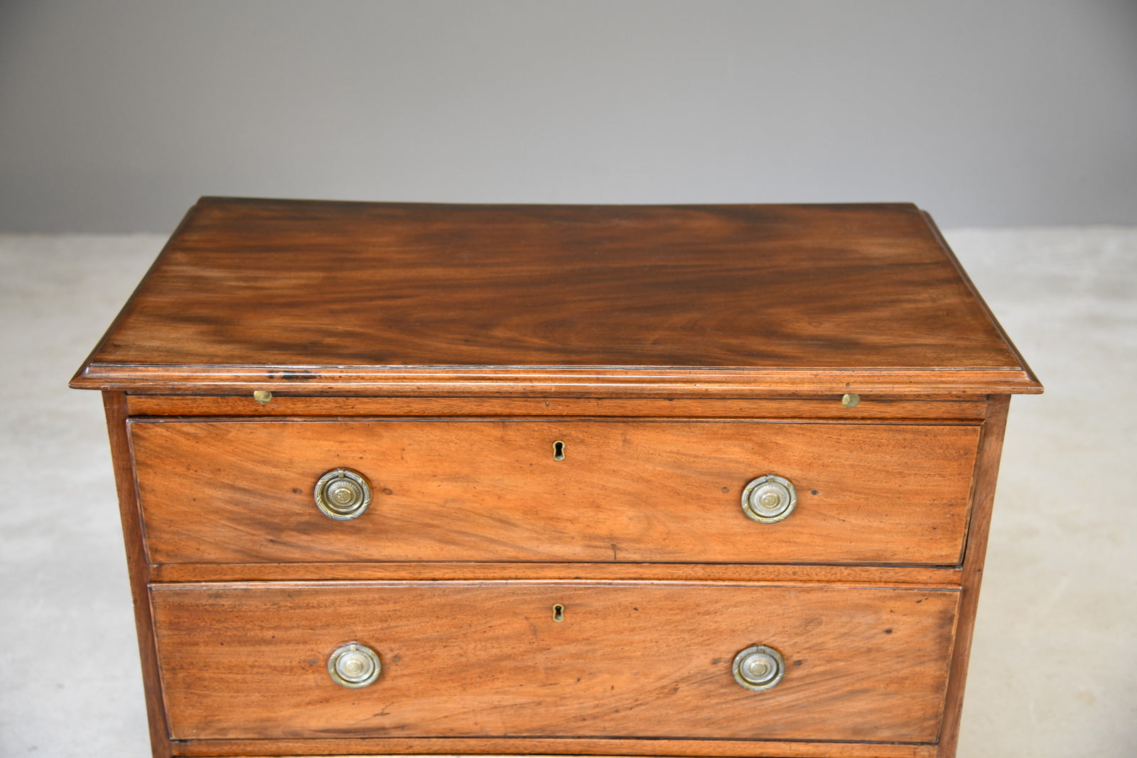 Georgian Mahogany Chest of Drawers - Kernow Furniture