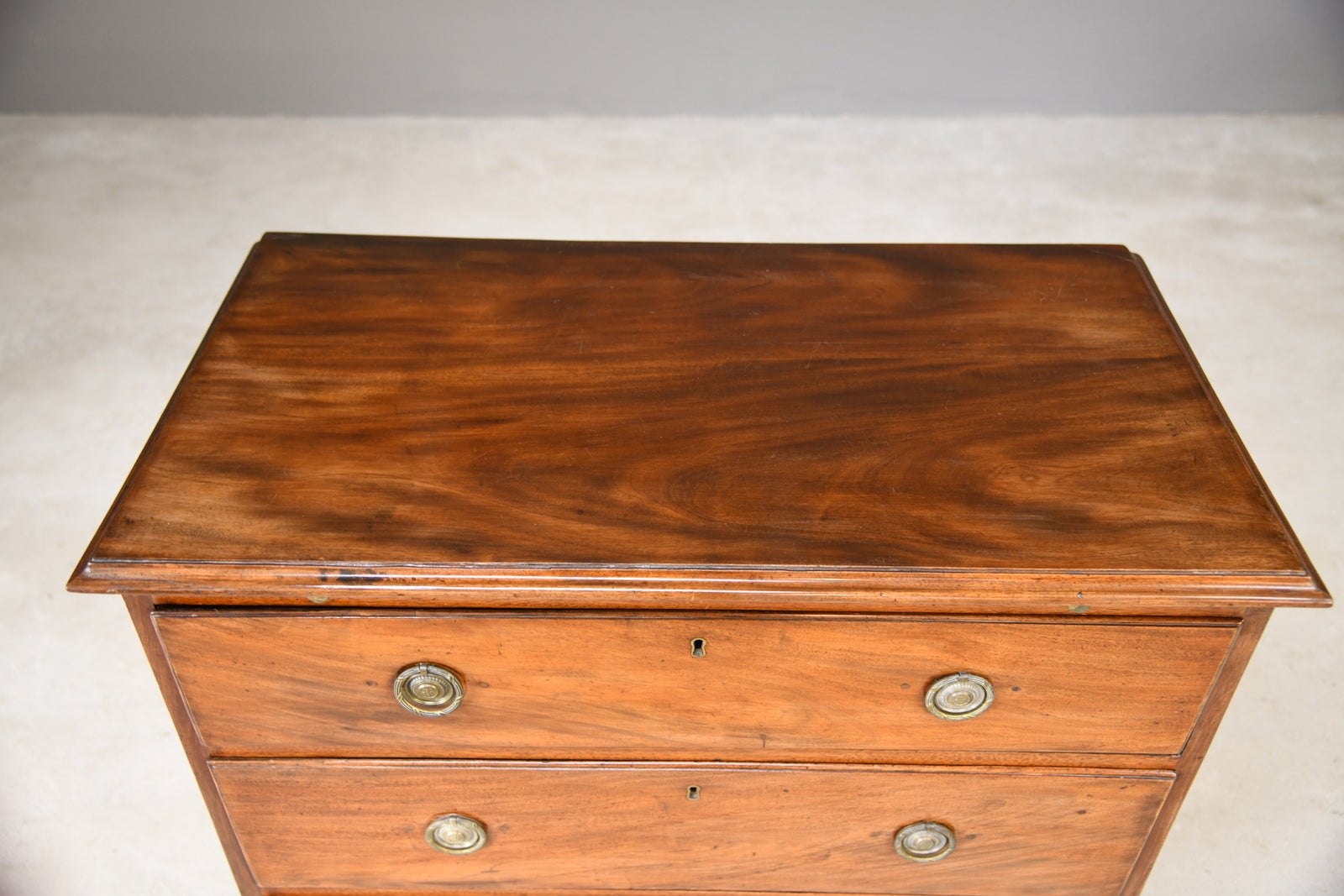 Georgian Mahogany Chest of Drawers - Kernow Furniture