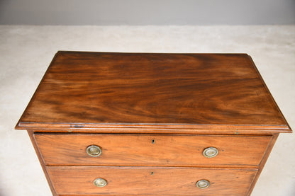 Georgian Mahogany Chest of Drawers - Kernow Furniture