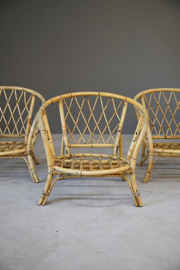 Single Bamboo Cane Tub Chair - Kernow Furniture